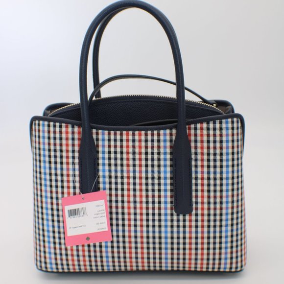 Kate Spade Margeaux Paid Fabric Medium Satchel